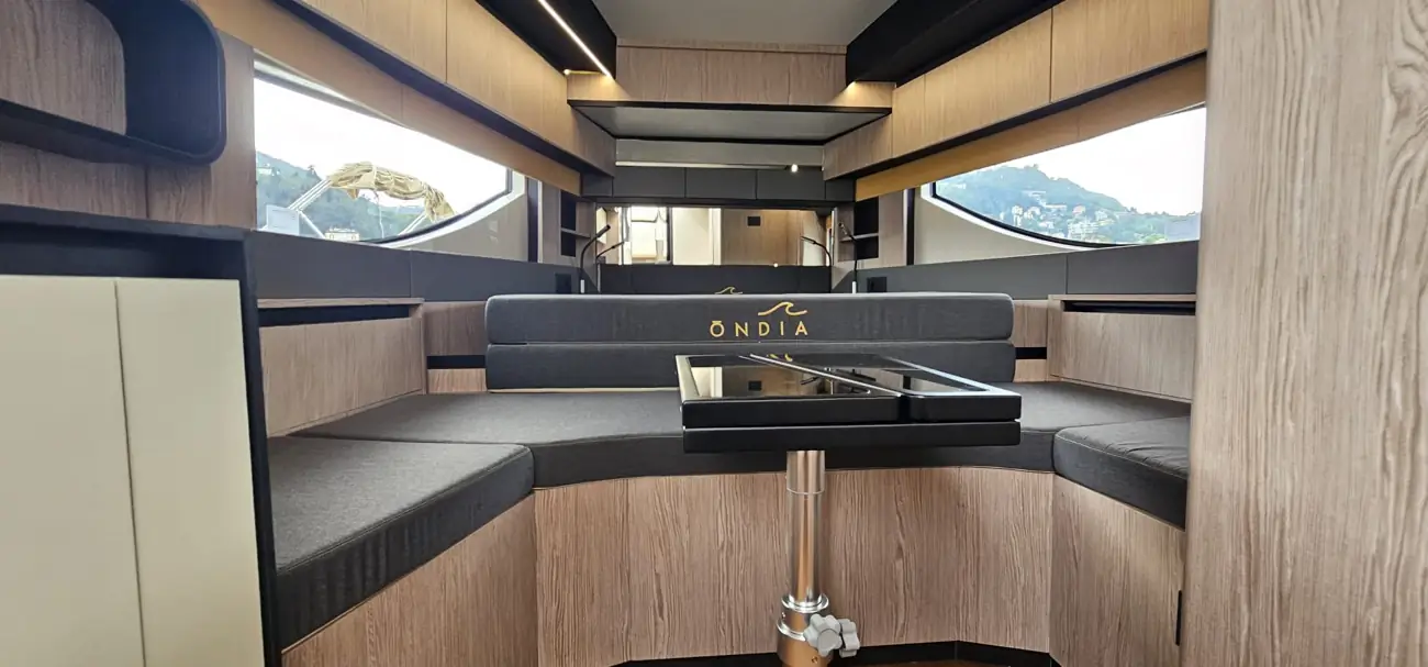 ONDIA · Cabina · Dinette frontale grigio antracite